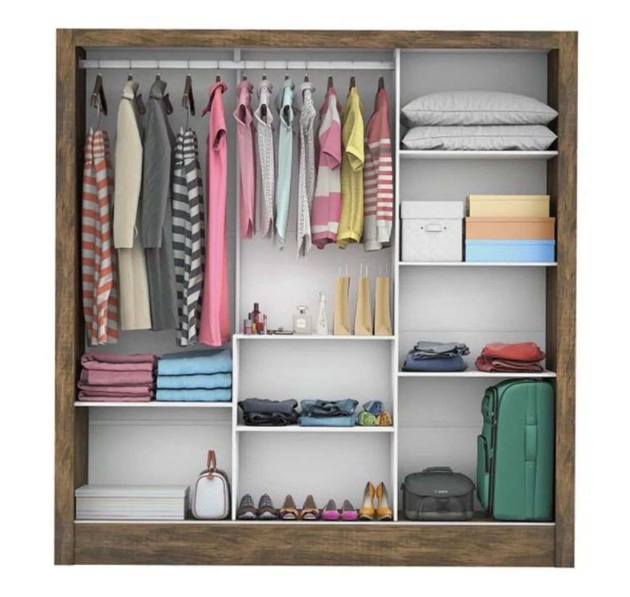 Guarda Roupa Casal Modulado! Pronta Entrega! - Foto 2