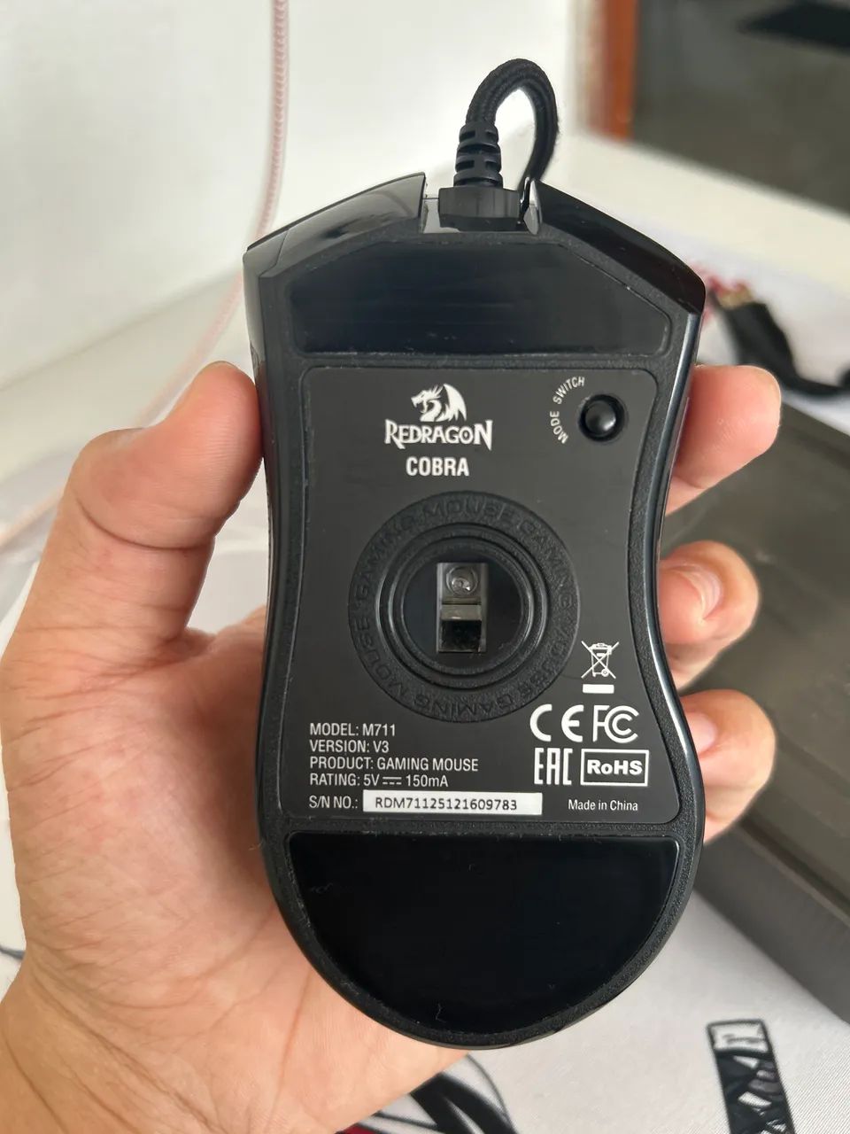 MOUSE REDRAGON M711 GAMER RGB NA CAIXA - Foto 5