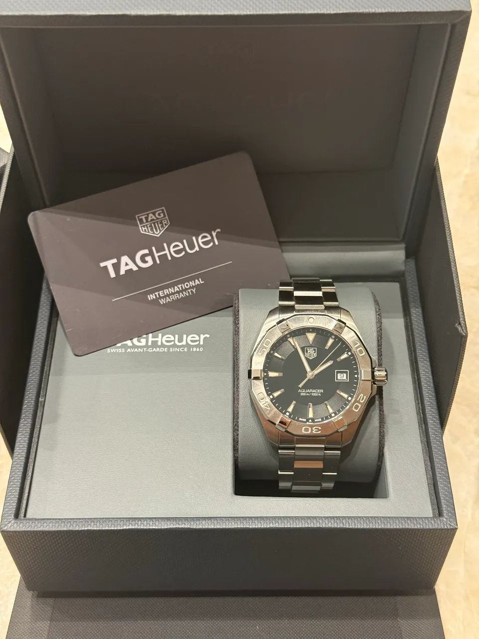 Tag Heuer Aquaracer 41mm caixa e certificado  - Foto 2