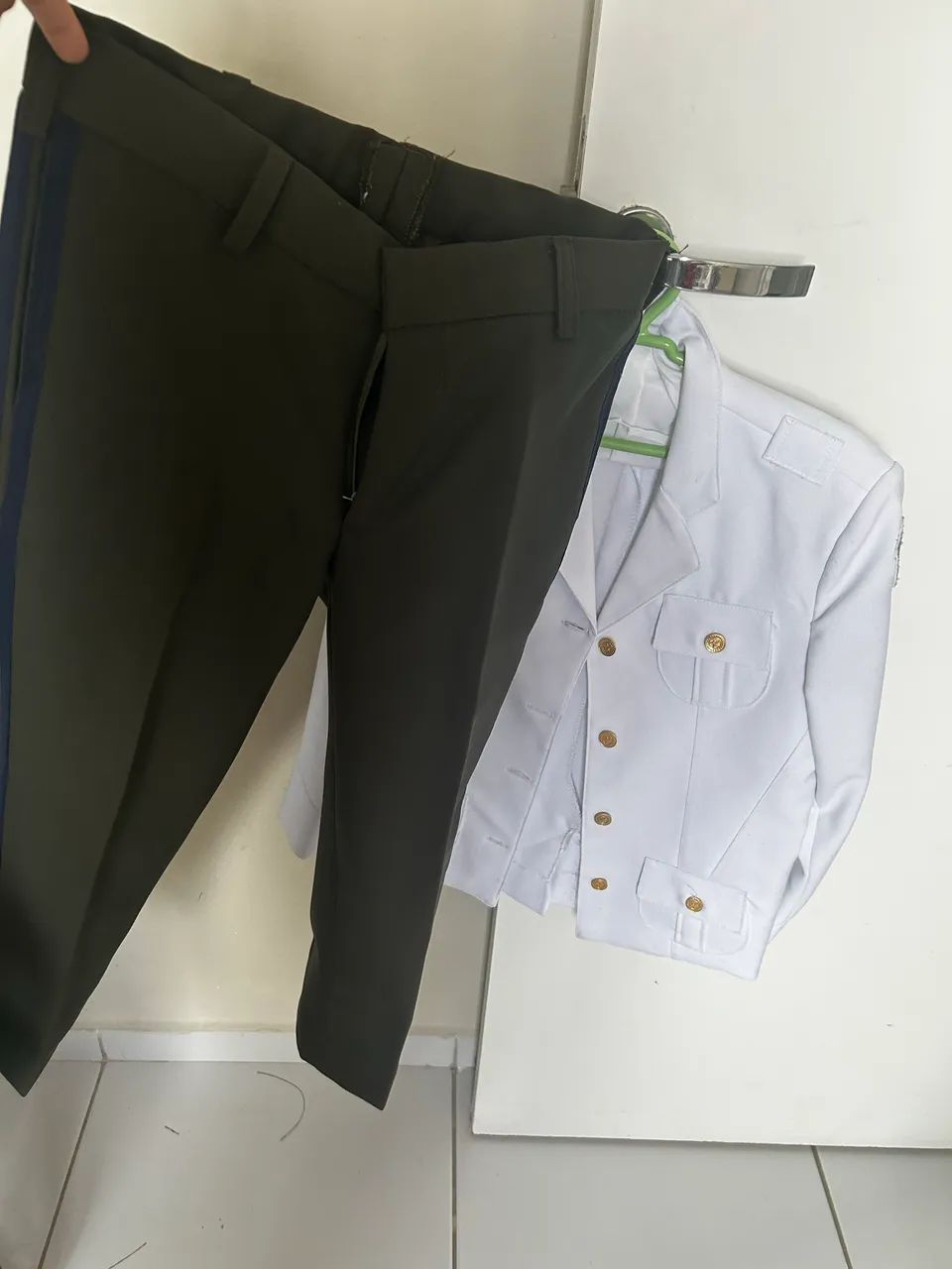 Roupa Infantil para pajem casamento militar  - Foto 4