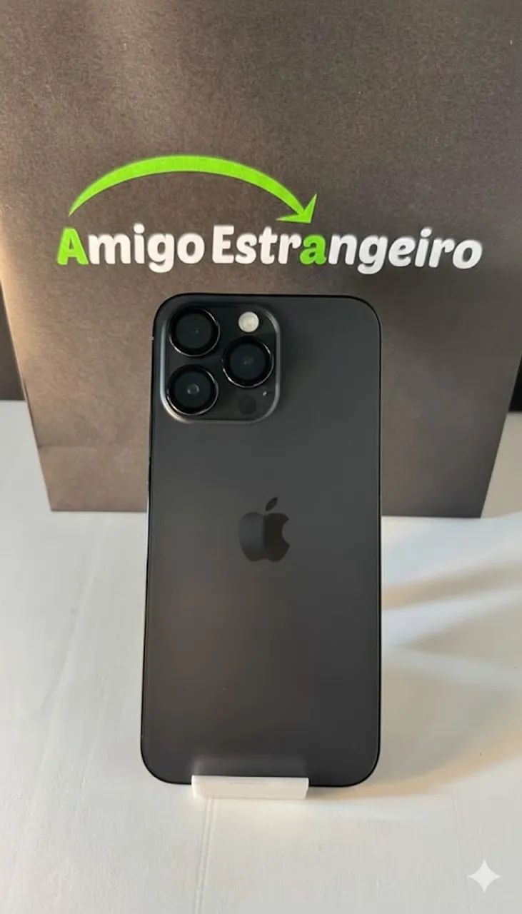 iPhone 14 Pro Max 128GB - Preto Espacial | Revisado | Garantia