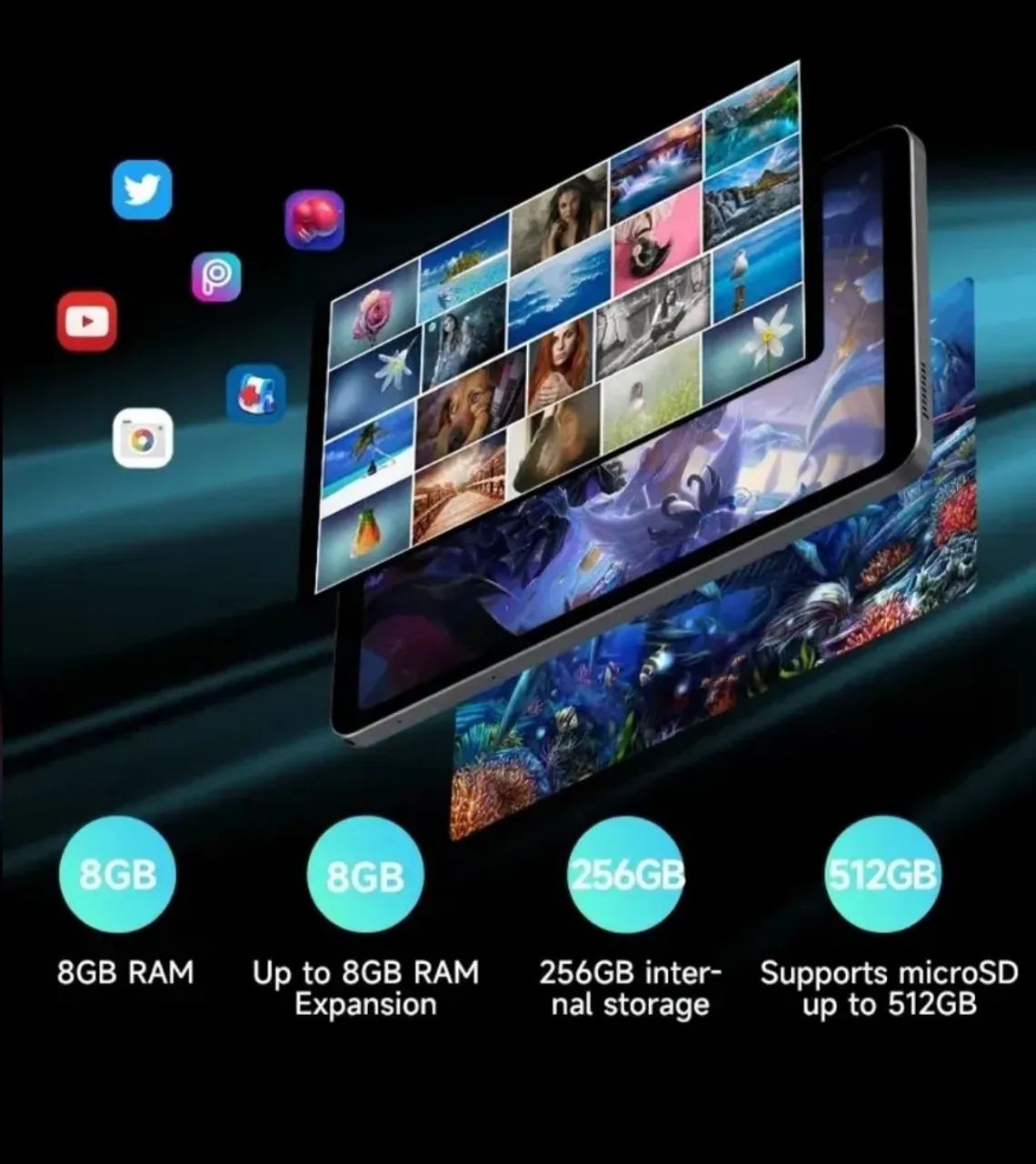 TABLET ALLDOCUBE iPlay 50 Mini - 256GB / 8GB RAM - Foto 4