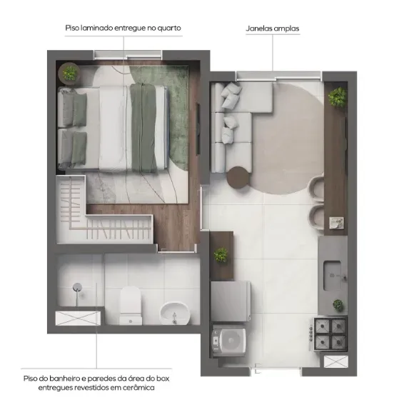 PLANTA 24m²