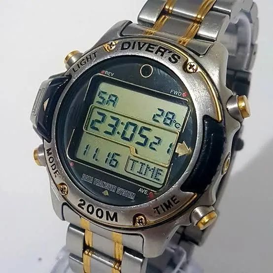 Pulseira Do Hyper Aqualand  Da Citizen Série Ouro. - Foto 4