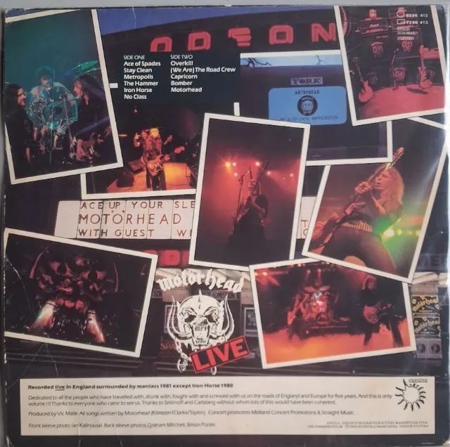 LP Motorhead No Sleep'til Hammersmith - Vinil - Foto 2