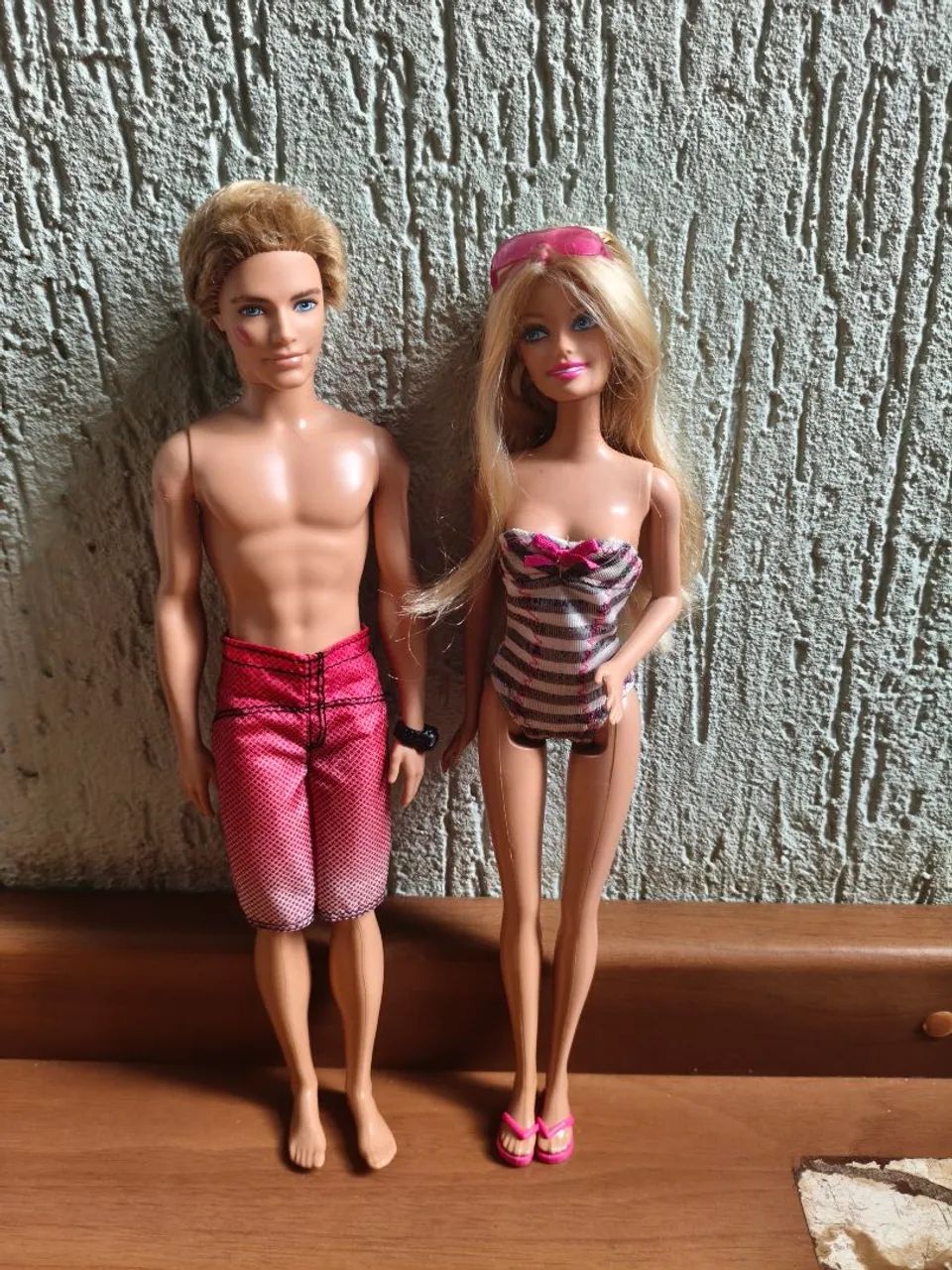 Barbie e Ken praia