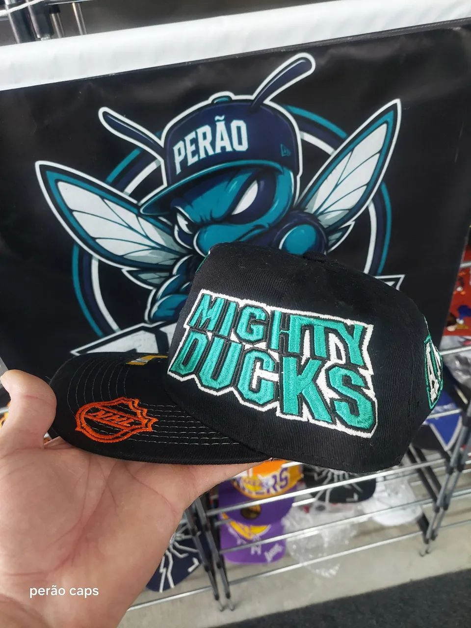 Boné Mighty Ducks big logo  - Foto 3