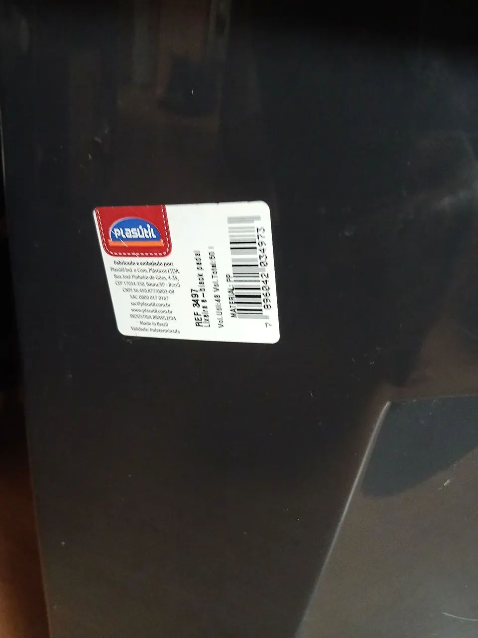 Lixeira 30 litros plastisul