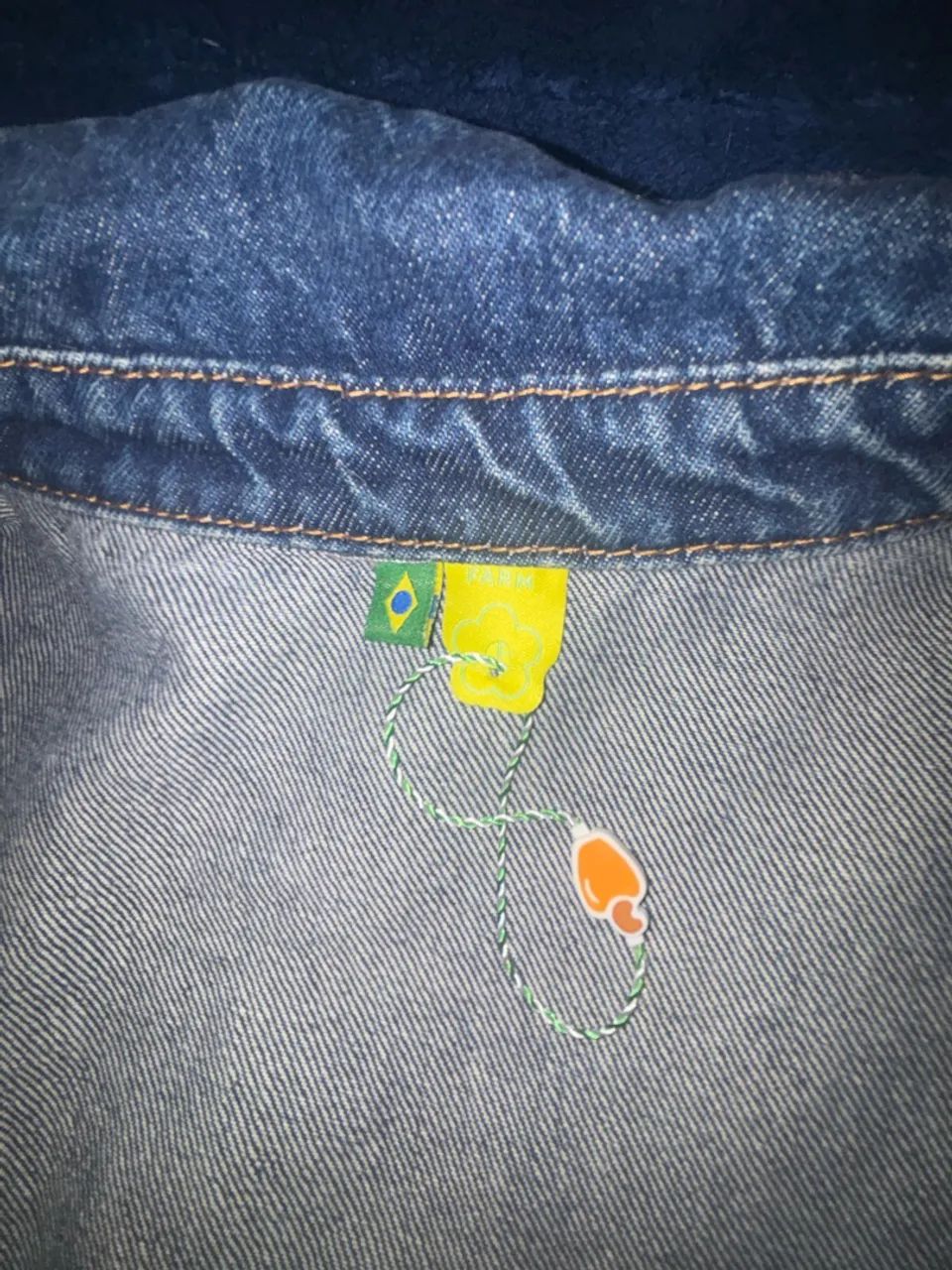 Jaqueta Jeans Bordada - Farm  - Foto 5