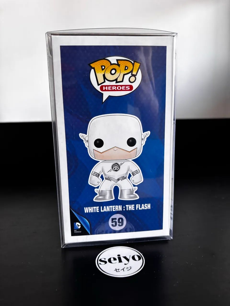 Funko Pop White Lantern The Flash 59 GITD Raro - Foto 2