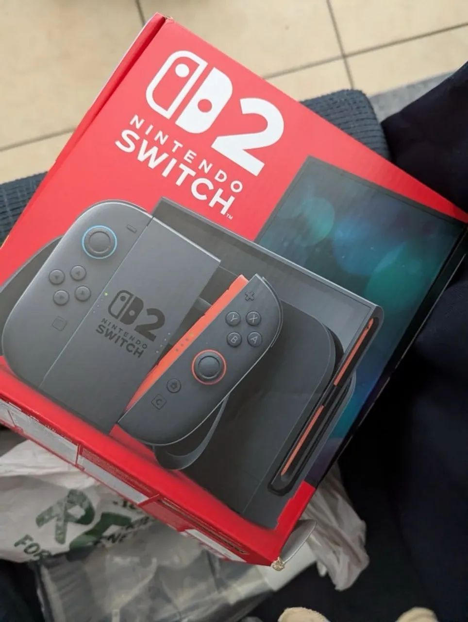 Nintendo Switch 2 Completo Lacrado com todos Acessórios.