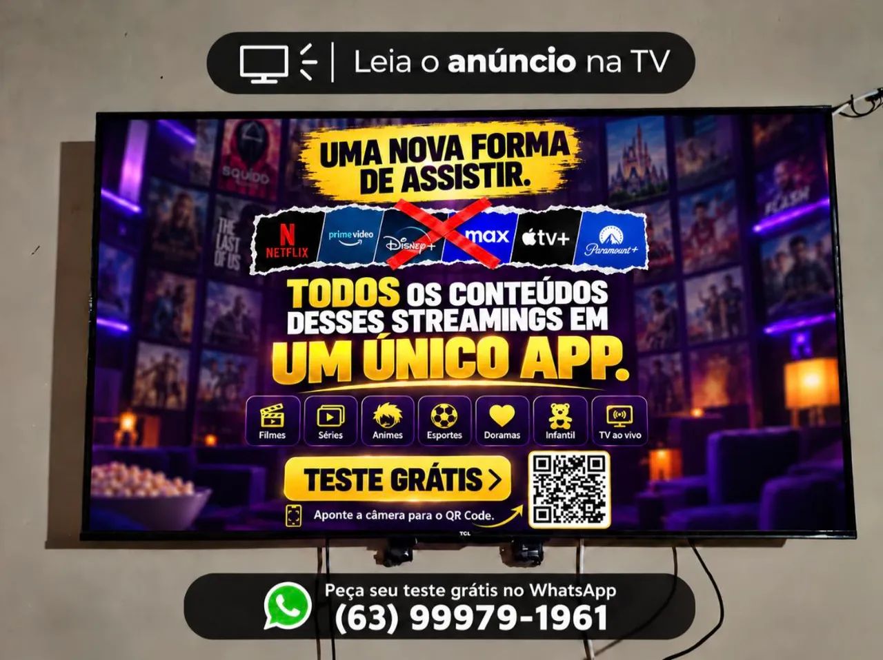 TV TCL 55 polegadas - Foto 3