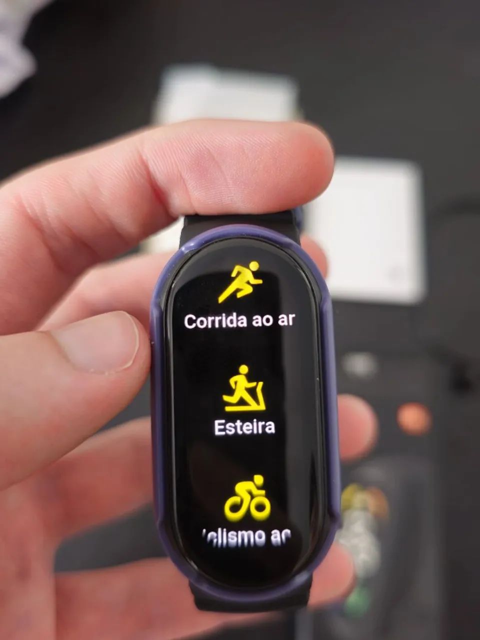 Xiaomi Mi Band 7 Usada - Funcionando 100%com a caixa original e carregador - Foto 3