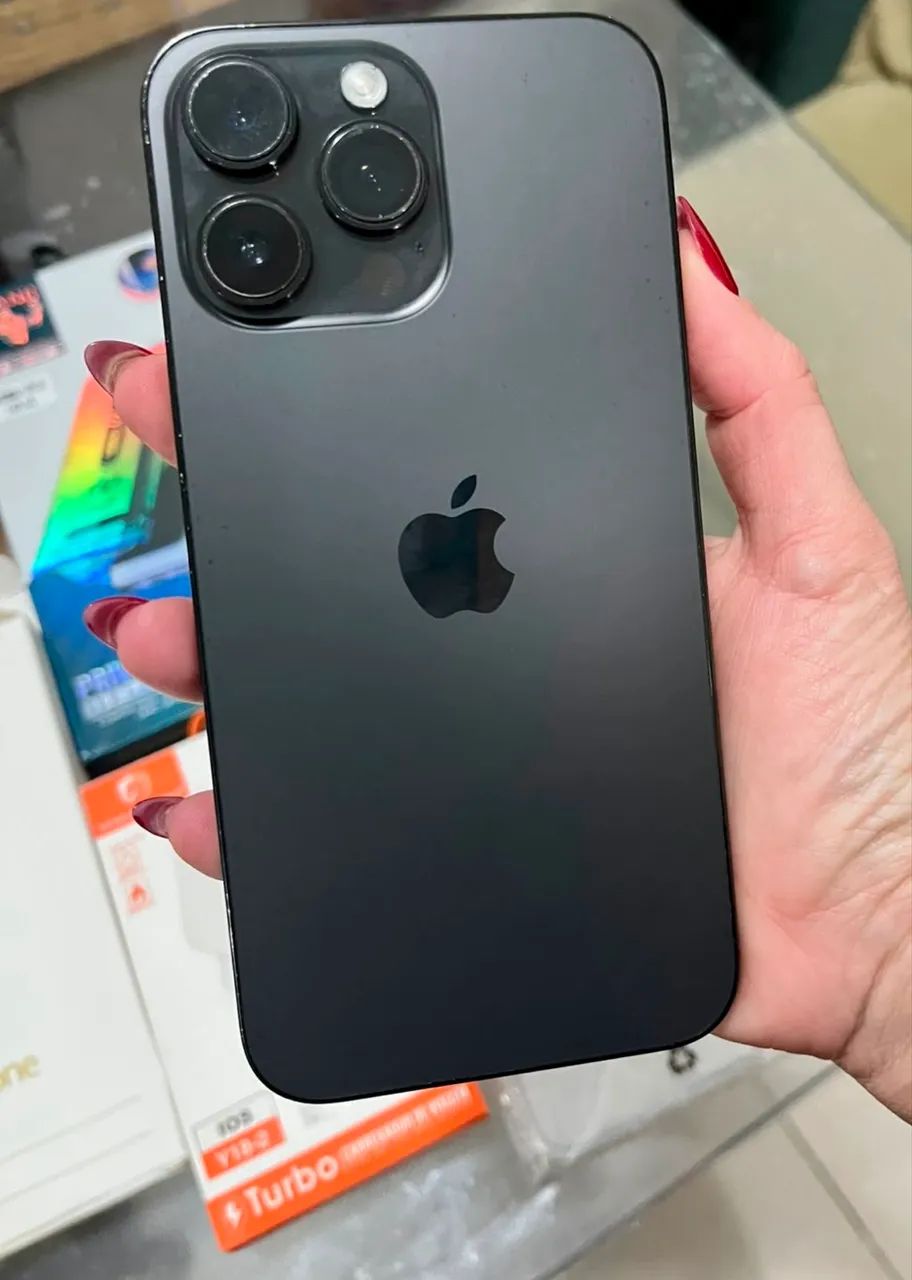 Apple iPhone 14 Pro Max (256) Preto-Espacial - Foto 4