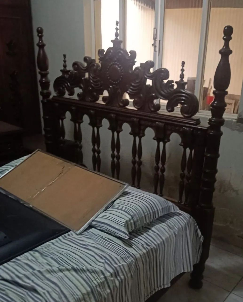 Conjunto - Kit de quarto de casal em sucupira  - Foto 2