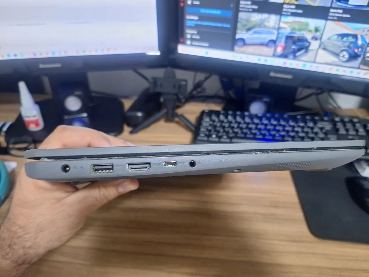 Vendo Notebook Lenovo Ideapad 3 20GB - Foto 4