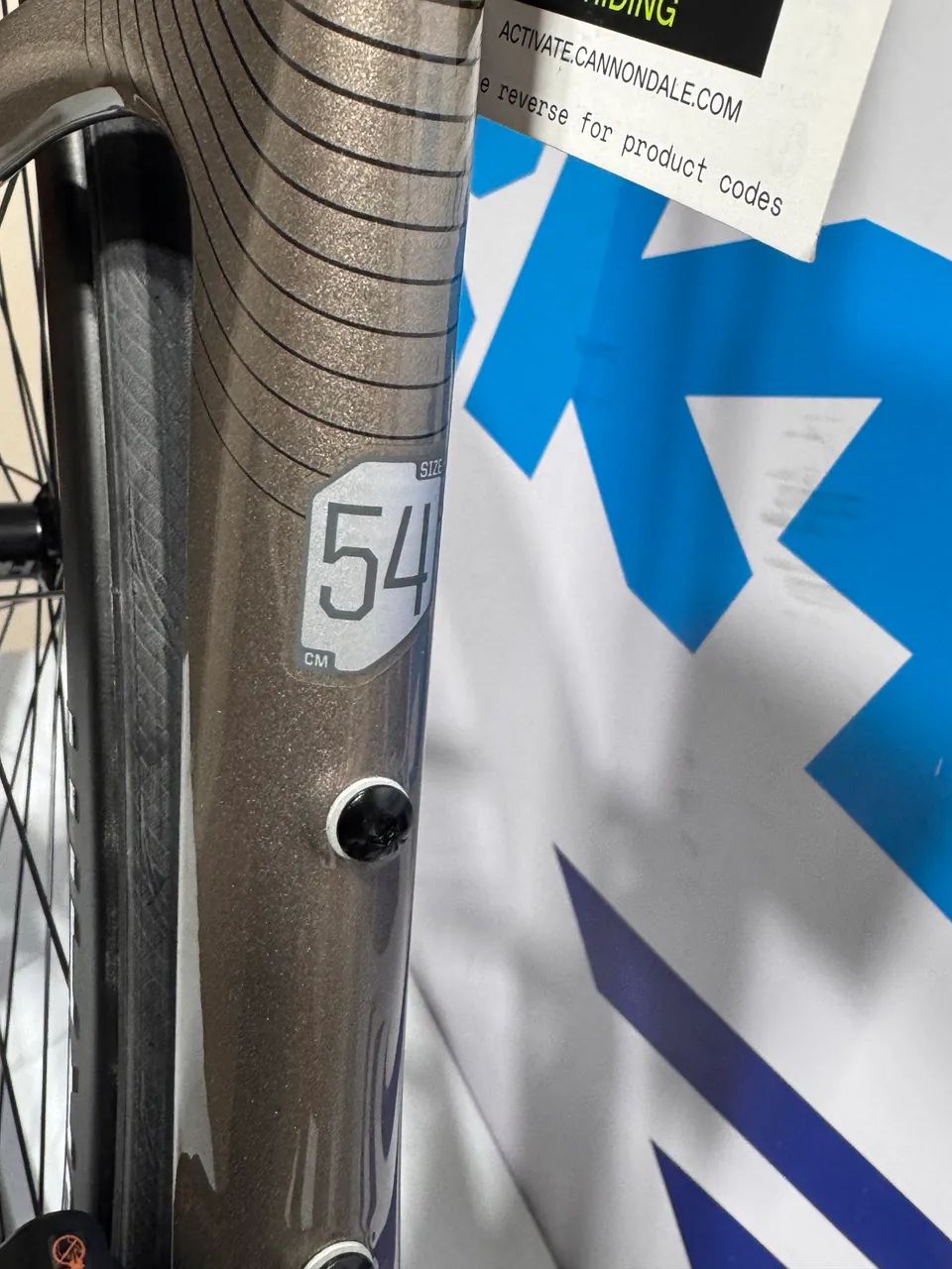 CANNONDALE SUPERSIXEVO CARBON 2 TAMANHO 54 ZERO  - Foto 3