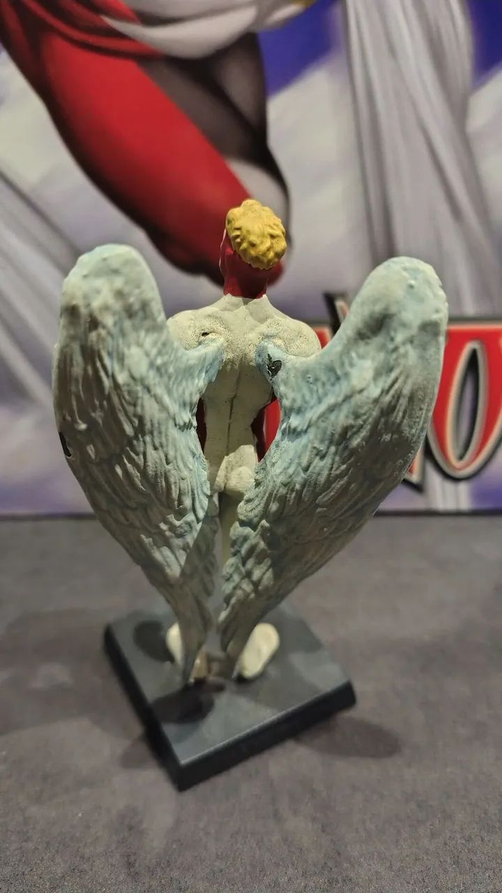 Miniatura Marvel Eaglemoss Anjo (Com Detalhes) + Fasc. 31 e Embalagem - Foto 5