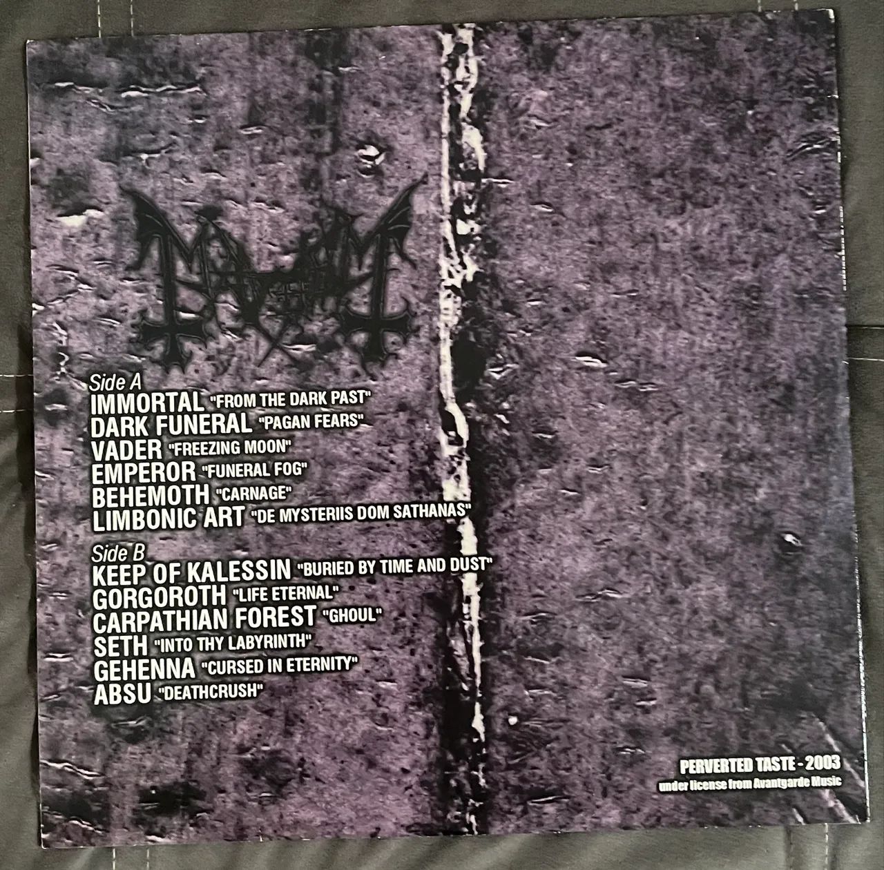 Mayhem - Originators of the Northern Darkness - A Tribute to