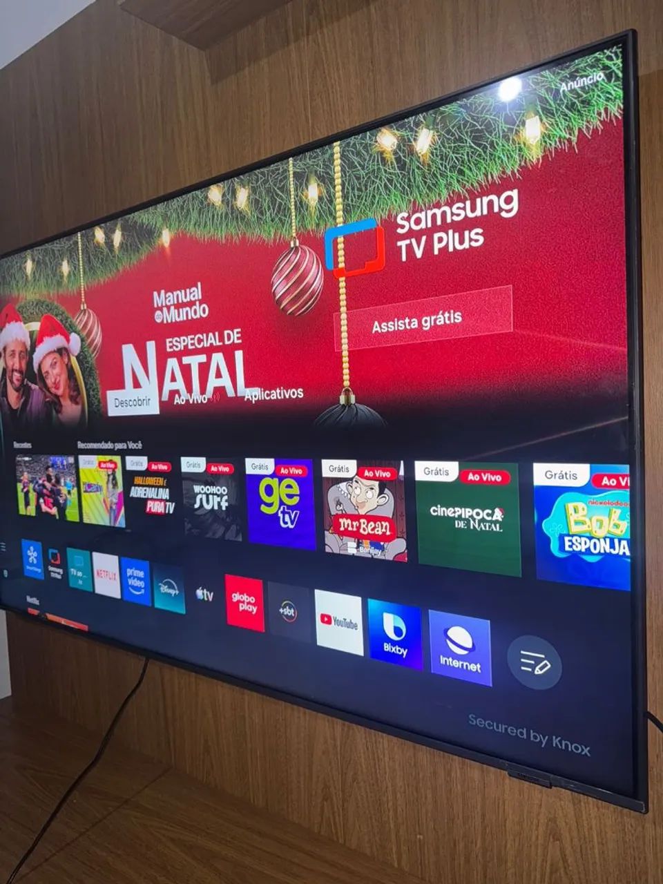 Tv smart Samsung Crystal UHD 55 polegadas impecável 