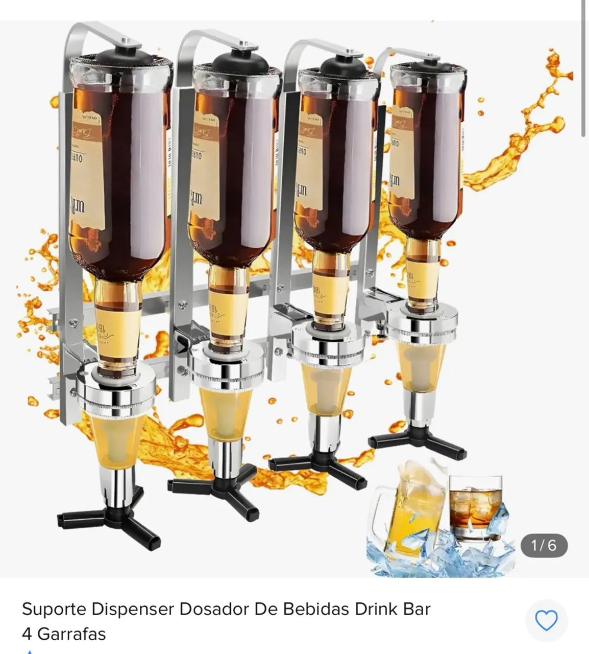 Dispenses de bebidas para parede  - Foto 3