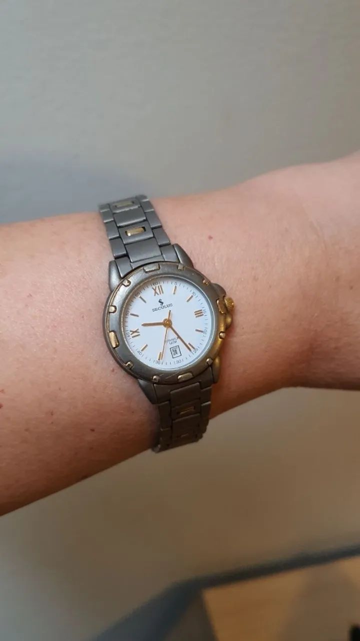 Relógio Seculus Original em Titânio - Feminino