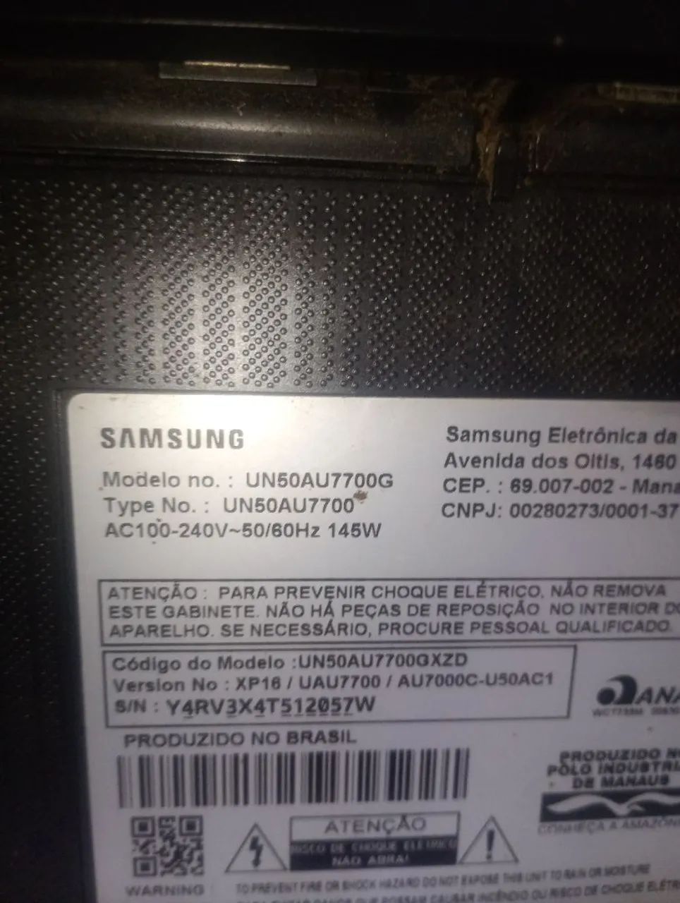 Tv Samsung 50 com defeito  - Foto 2
