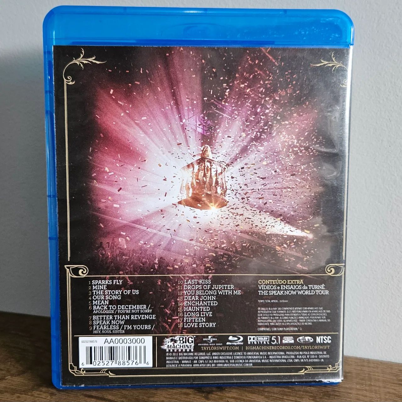 Speak Now World Tour - Taylor Swift bluray - Foto 2