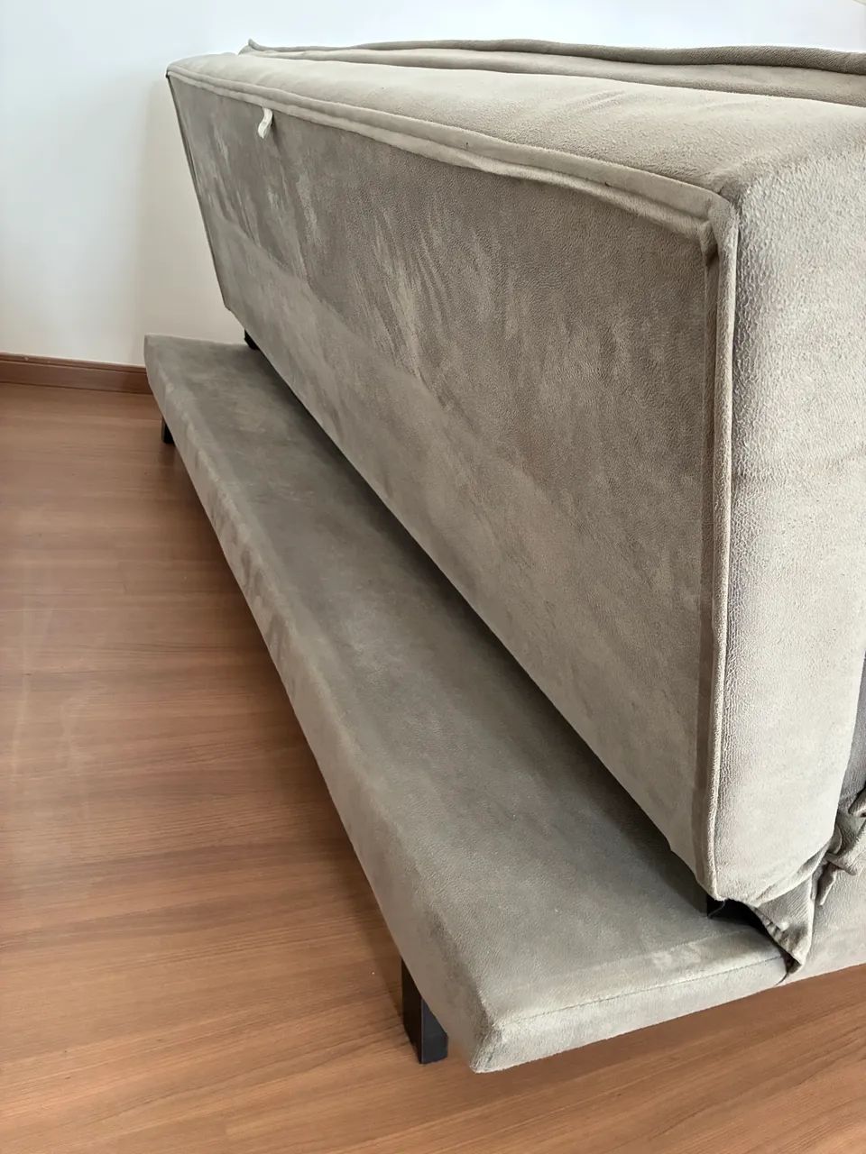 Sofá cama cinza claro - Foto 3
