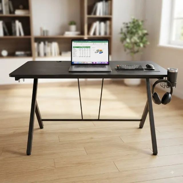 Mesa Gamer / Home Office Estilo Z - Nova / Lacrada - Foto 3