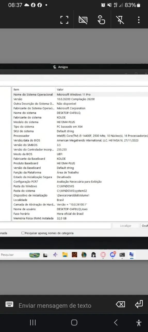 I5-14400F/ geforce rtx 4060 - Foto 3