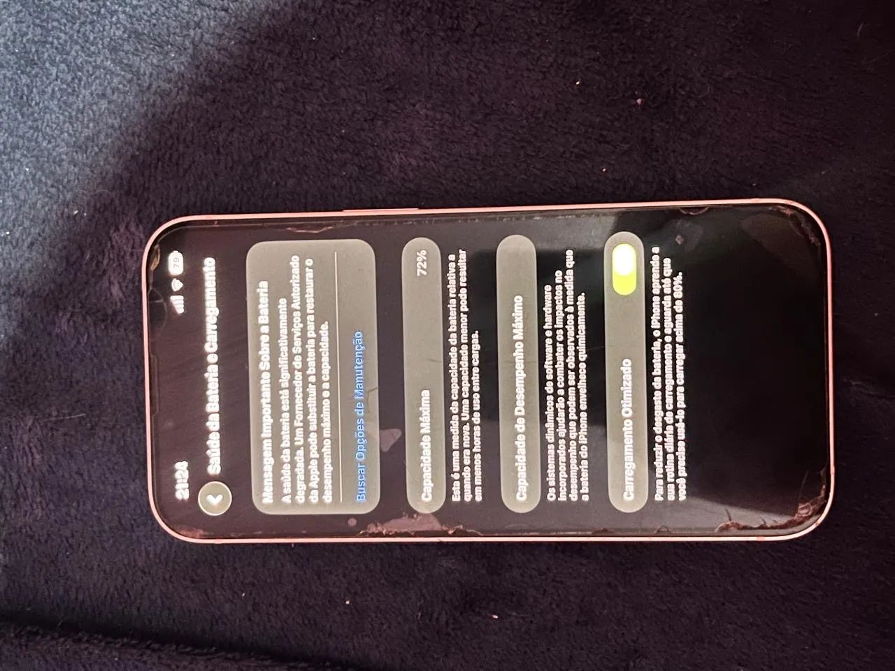 Vende-se iPhone 13 bateria 72  - Foto 2