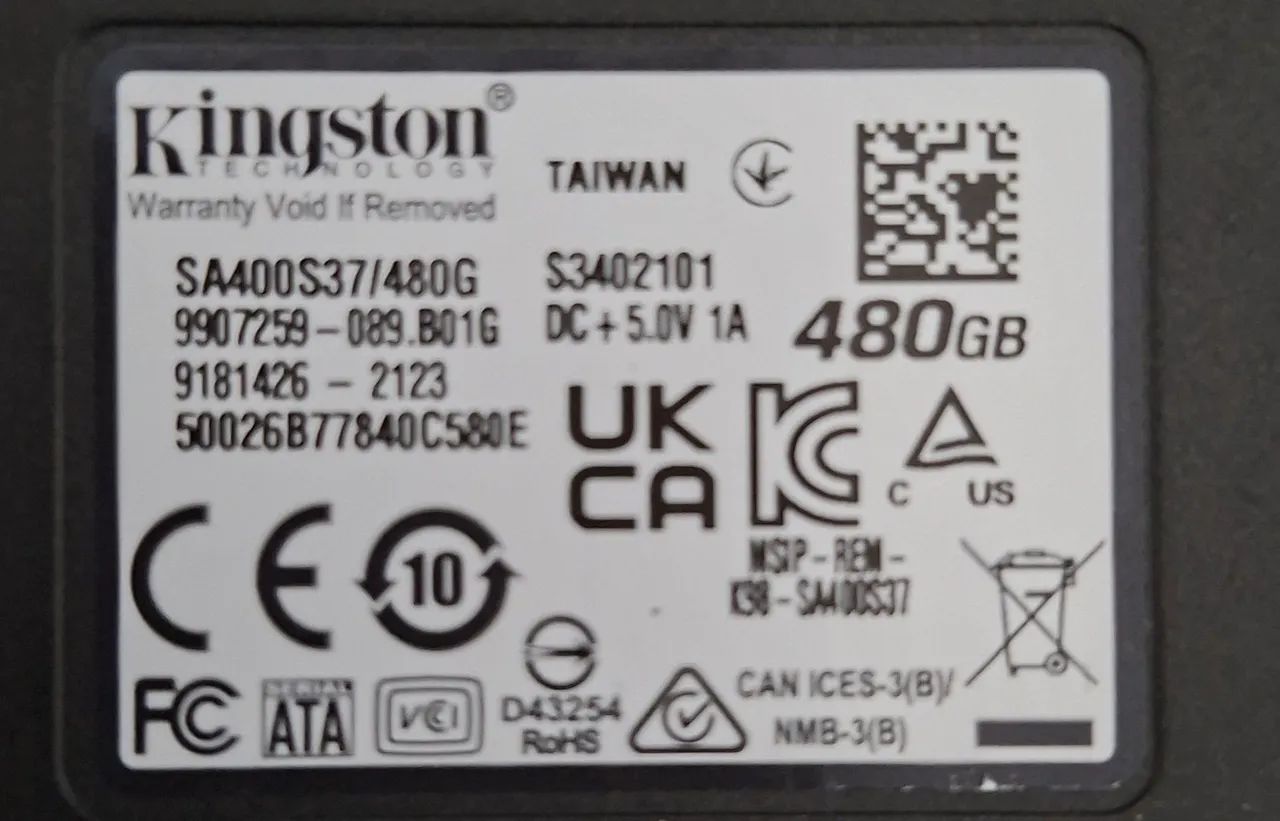 Sdd 480gb em ótimo estado - Foto 2