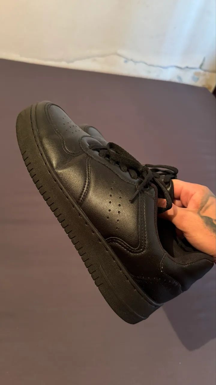 Tênis Masculino Preto - Foto 4