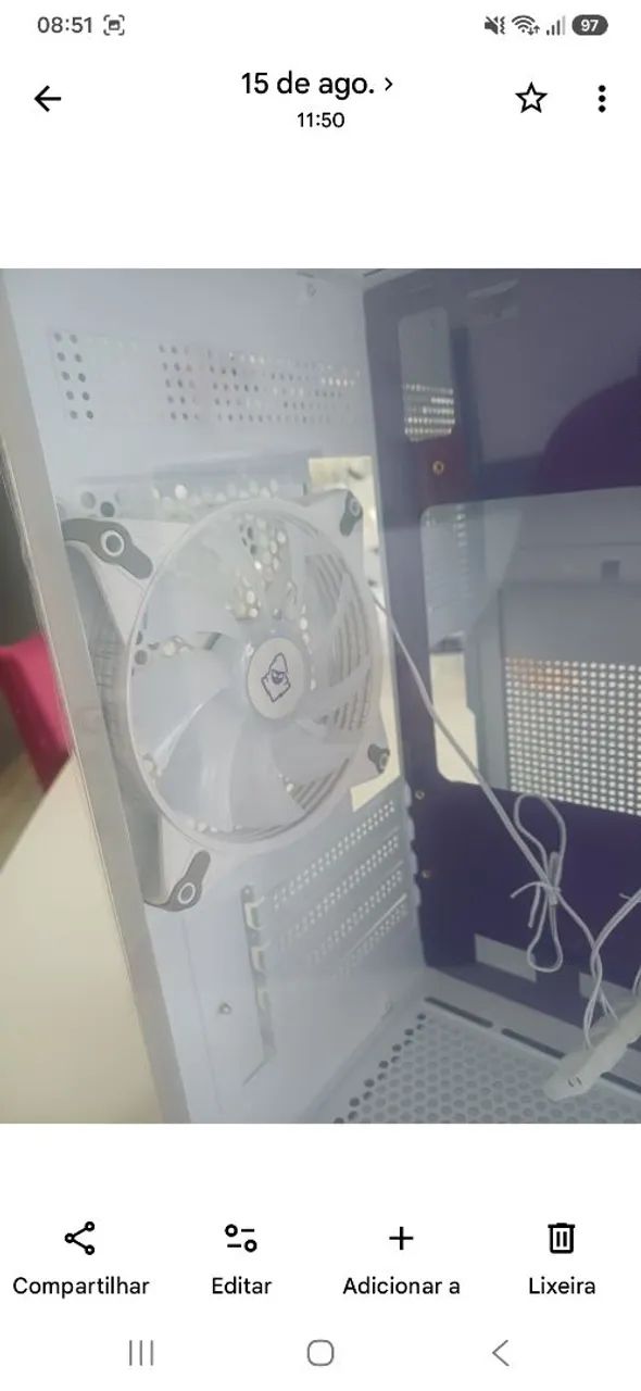 Gabinete cv100 branco  - Foto 4