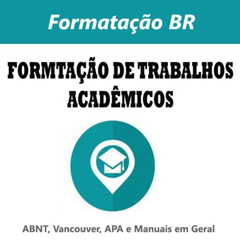 Goiânia / Anápolis - Digitação, slides, plagio , formatação (ABNT, Vancouver, APA)