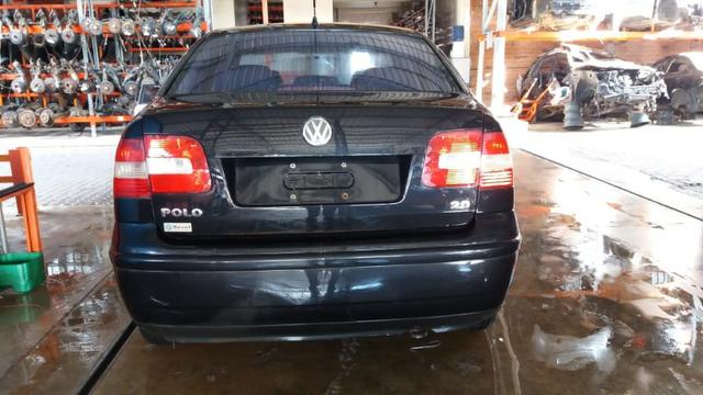 Peças usadas Polo Sedan 2004 2005 2.0 8v gasolina 116cv câmbio manual