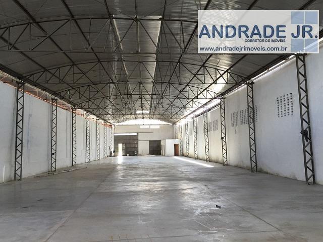 Galpões novos para locação com área a partir de 300m², escritório e banheiros - Foto 4