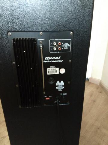 Apenas Venda ! Caixa Acústica Amplificada Oneal OPB-4000 DJ - Ótimo estado ! - Foto 5