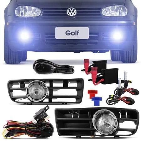Farol de milha completo Golf sapão + super Leds novo - Foto 4