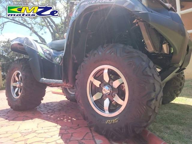 Kawasaki Brute Force 750 2012 Prata com 300 horas - Foto 13