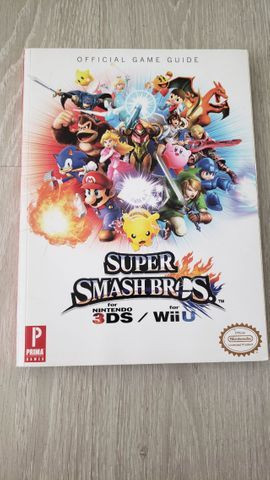 Official Game Guide Super Smash Bros 3ds E Wiiu. Inglês
