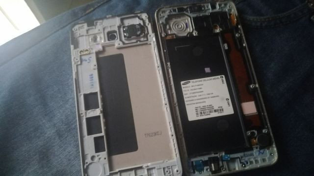 Carcaça Samsung j7 metal