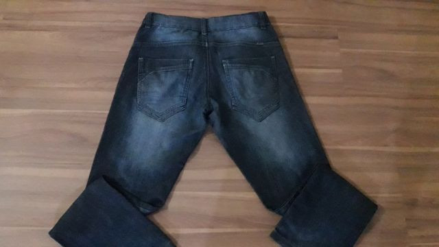 Camisao jeans infantil - tam 12 - Foto 4