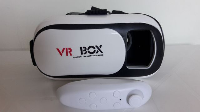 ÓCULO VR BOX COM CONTROLE DE BLUETOOTH