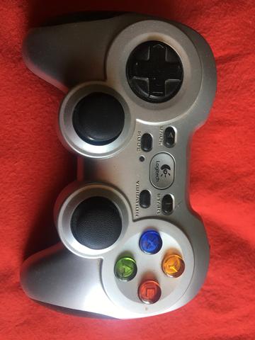Controle sem fio para pc gamer logitech f -710