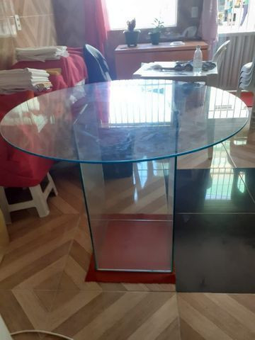 Mesa de vidro redonda - Foto 3