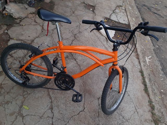 Vendo Bicicleta Nova Só Está Suja aceito Proposta Celular - Foto 4