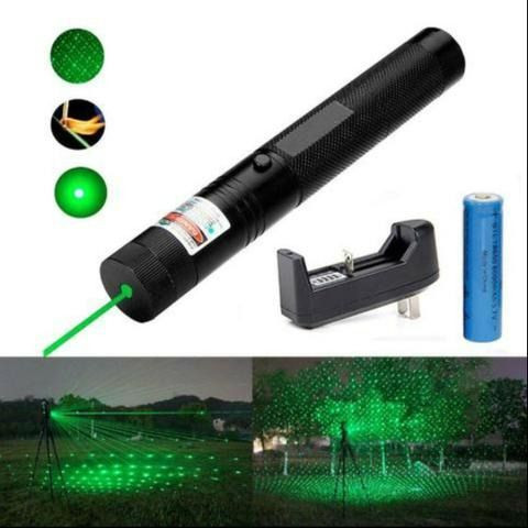 Super caneta laser pointer verde Longo alcance forte estojo- entregamos toda fortaleza!