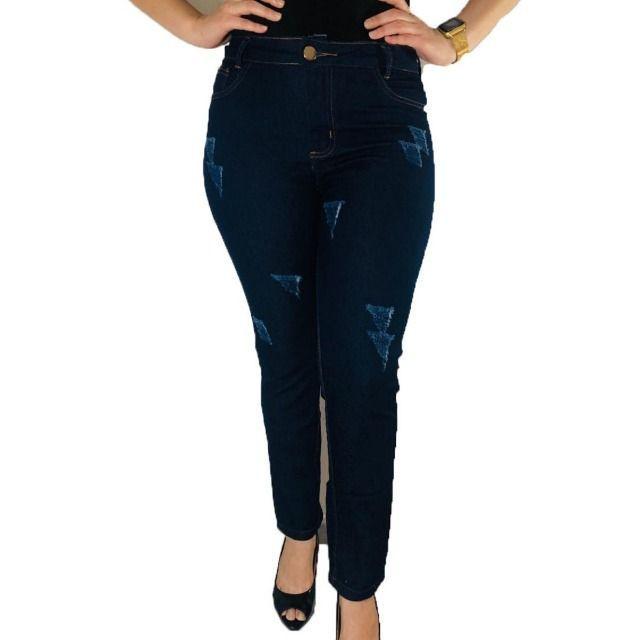 Kit 8 Calças Jeans Femininas - Para revenda - Foto 5